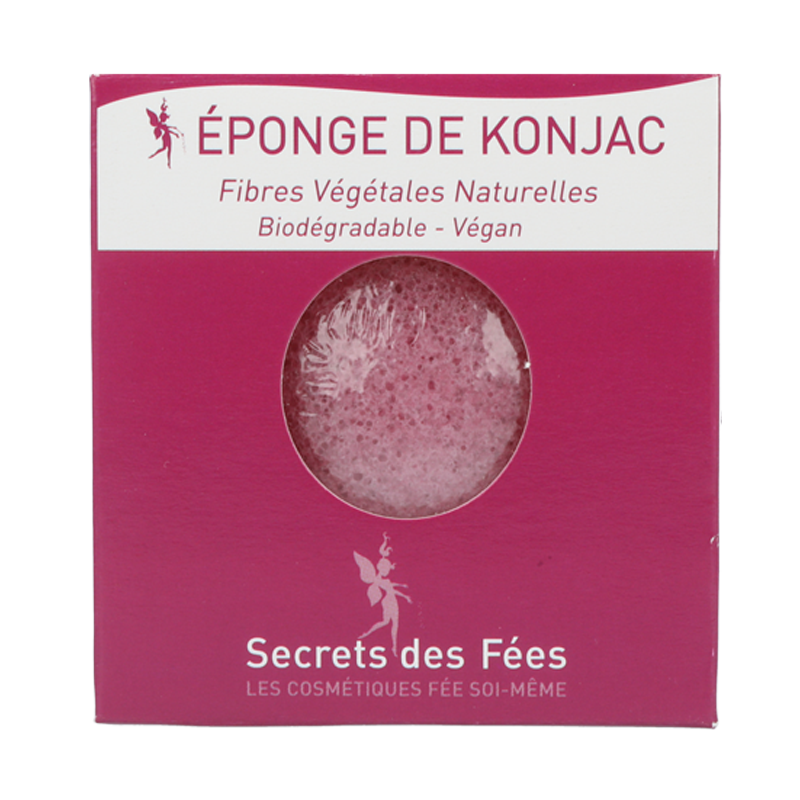 Éponge de Konjac - Secrets des Fées