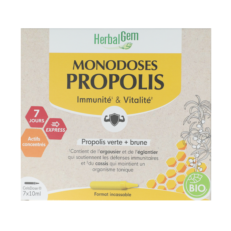 Monodoses Propolis - Herbalgem