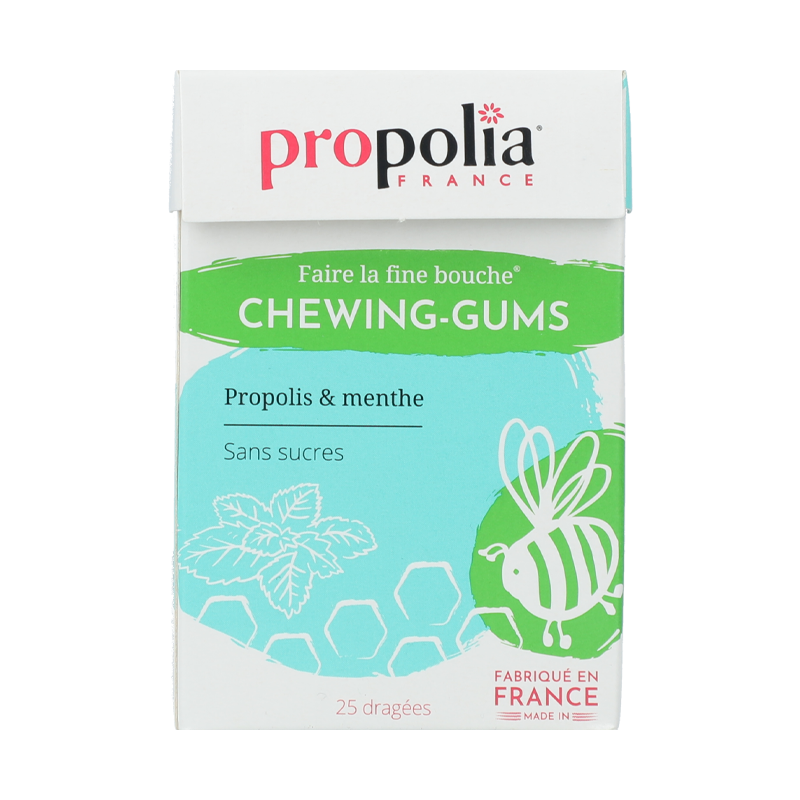 Chewing-gums propolis à la menthe - Propolia