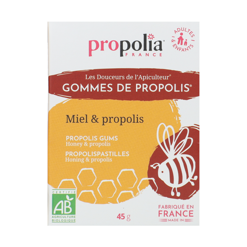Gommes propolis & miel - Propolia