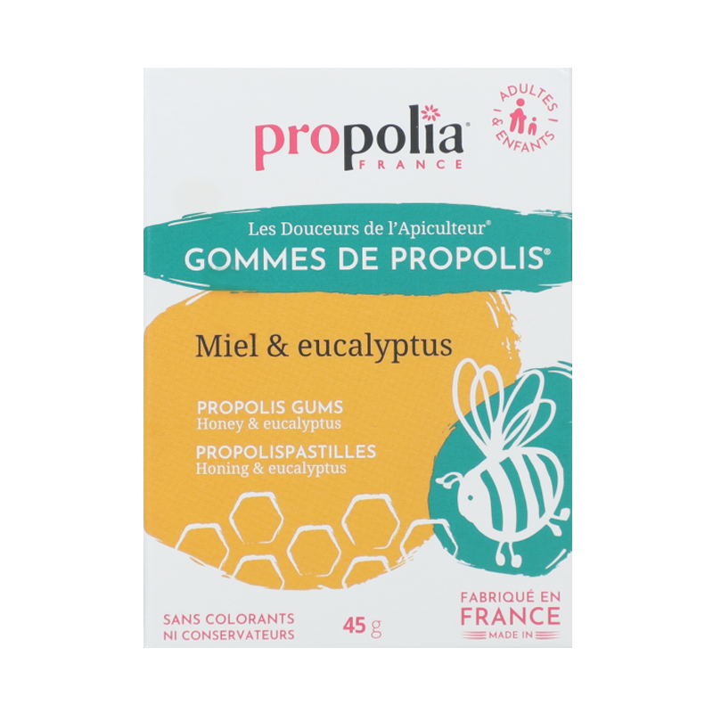 Gommes propolis & eucalyptus - Propolia