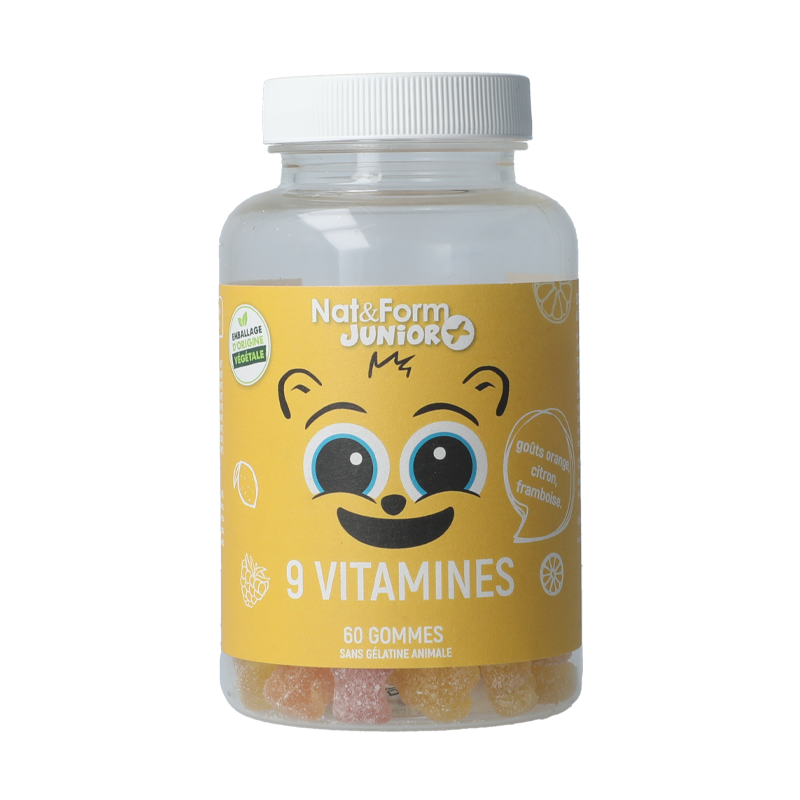 Gummies 9 Vitamines Junior - Nat&Form