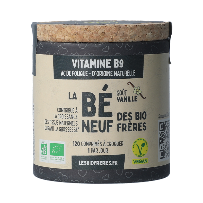 Comprimés Vitamine B9 - Les Bio Frères